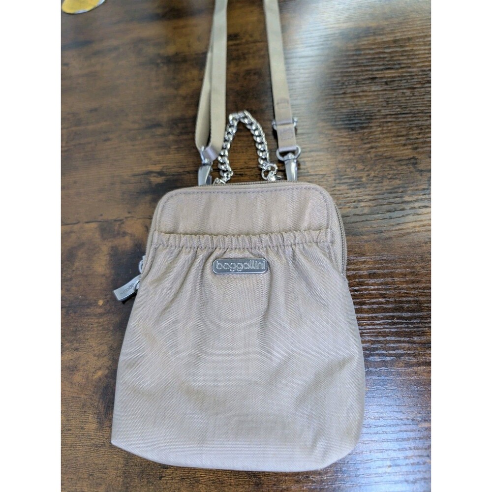 Baggallini RFID Bryant Pouch Portobello EUC